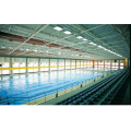 Gran amplio espacio de acero ligero en el marco del marco de la piscina del techo de la piscina